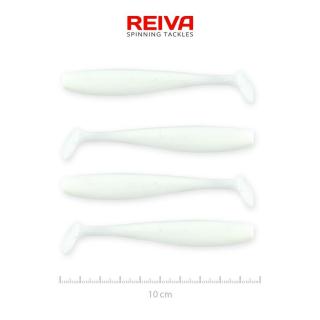 REIVA Flash Shad 10cm gumihal Fehér