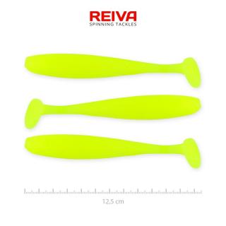 REIVA Flash Shad 12.5cm gumihal Citromsárga