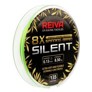 REIVA SILENT 135m 0,06mm Fluo zöld fonott pergetőzsinór