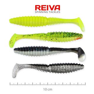 Reiva ZANDER POWER SHAD gumihal 10CM 4DB/CS (4SZÍN)