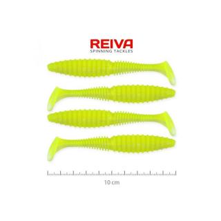 Reiva ZANDER POWER SHAD gumihal 10CM 4DB/CS (CITROMSÁRGA)