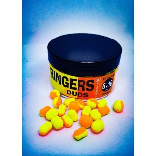 Ringers Duos Wafters - Yellow-orange 6-10mm