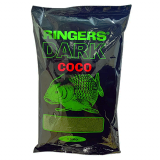 Ringers Groundbait Dark Coco (kókuszos, sötétzöld etetőanyag) 1kg