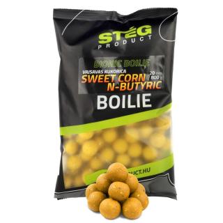 STÉG BIONIC BOILIES 800g 20mm Vajsavas kukorica