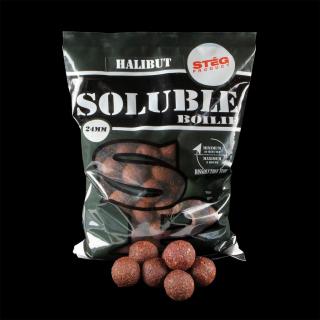 Stég Product Soluble Boilie 24mm Halibut (hal) 1kg