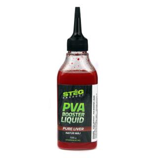 STÉG PVA Booster Liquid Pure liver aroma 150ml Natúr máj