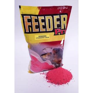 TOP MIX FEEDER PRO etetőanyag Eperkrém 1 kg