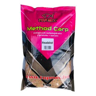 TOP MIX Method Carp Headshot (Kéksajt - Kagyló) etetőanyag 1kg