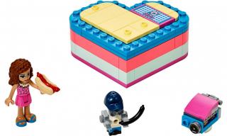 LEGO® Friends - Olivia nyári szív alakú doboza