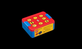 LEGO® ICONIC Klasszikus uzsonnás doboz - piros-kék
