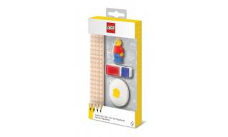 LEGO Kiegészítők grafitceruzák, radír, hegyező és ceruzavége