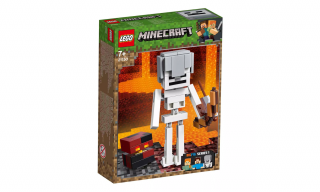 LEGO® Minecraft® - BigFig Csontváz magmakockával