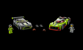 LEGO® Speed Champions - Aston Martin Valkyrie AMR Pro és Aston Martin Vantage GT3
