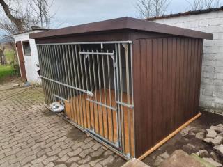 Kennel horganyzott 20x20 profilból