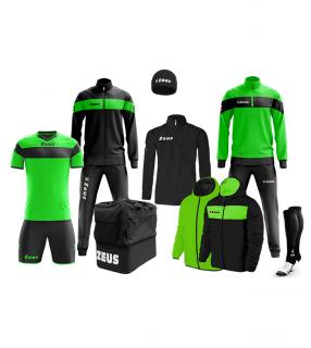 Zeus Box Apollo felszerelés csomag / fluo zöld fekete