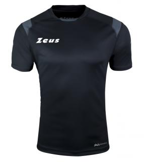 Zeus Maglia Monolith M/C rövid ujjú futball mez / fekete