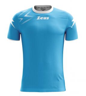 Zeus Mida shirt futball mez / türkizkék fehér