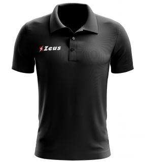 Zeus Polo Promo MAN galléros póló / fekete