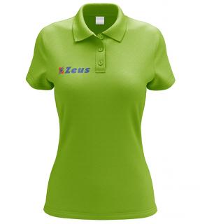 Zeus Polo Promo WOMAN galléros póló / neon zöld