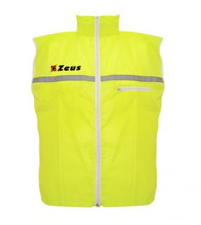 Zeus Rain jacket runner smanicato / fluo sárga