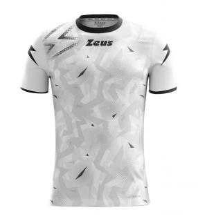 Zeus Shirt Marmo rövidujjú mez / fehér fekete