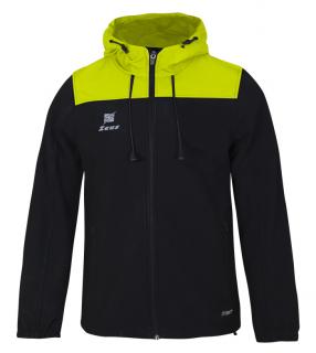 Zeus Softshell kabát / fekete neonsárga