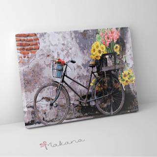 Amszterdami látkép - Számfestő készlet, kerettel (40x50 cm)