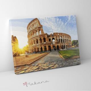 Colosseum - Számfestő készlet, kerettel (40x50 cm)