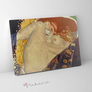 Gustav Klimt. Danae - Számfestő készlet, kerettel (40x50 cm)