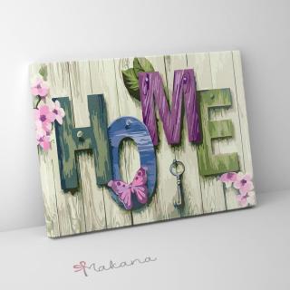 Home - Számfestő készlet, kerettel (30x40 cm)
