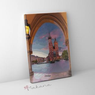 Krakkó - Számfestő készlet, kerettel (40x50 cm)