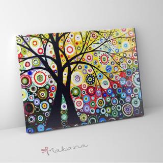 Pénzfa - Számfestő készlet, kerettel (40x50 cm)
