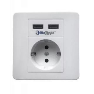 ORION BM-WS2U fali konnektor » 2 USB csatlakozóval