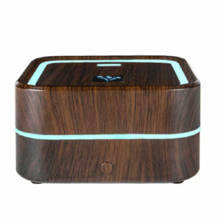 Design USB Mini Aroma illóolaj-diffúzor, párásító 100 ml Sötét