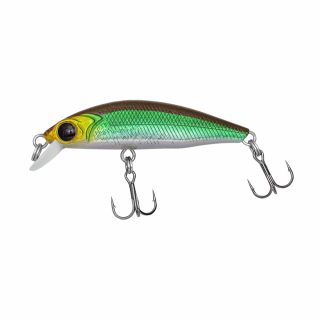 PZ Baby Perch wobbler, 4,5 cm, 3 g, zöld, lassan süllyedő