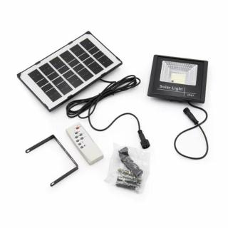 Solar Light 50W napelemes alkony kapcsolós LED lámpa, távirányítóval - 50 ledes