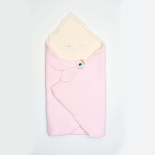 Hordozóba köthető rózsaszín takaró