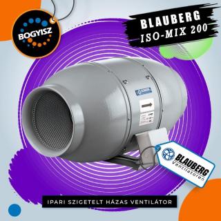 BLAUBERG ISO-MIX 200 CSŐVENTILÁTOR