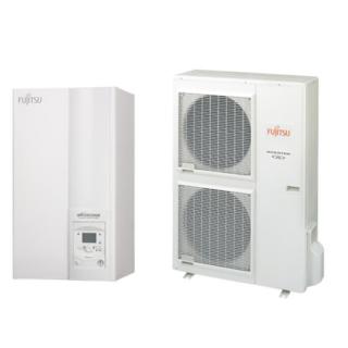 FUJITSU WATERSTAGE HP 11 / 1F HIGH POWER V2 WSYG140DG6 / WOYG112LHT 1 FÁZISÚ OSZTOTT LEVEGŐ-VÍZ HŐSZIVATTYÚ / 10,8 KW