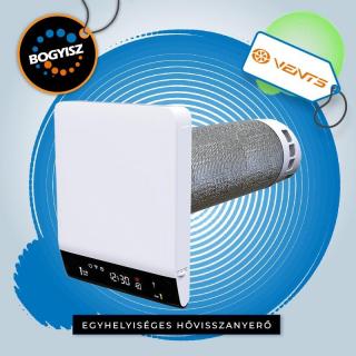 VENTS BREEZY 160-E SMART EGYHELYISÉGES HŐVISSZANYERŐS LÉGKEZELŐ BERENDEZÉS