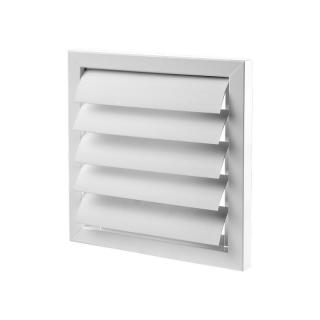 VENTS GRM IPARI SZELLŐZŐRÁCS, ALU KERET, MŰANYAG LAMELLÁK 250X25