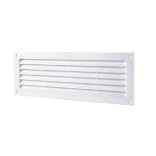 VENTS MŰANYAG AJTÓRÁCS SZABÁLYOZHATÓ ZSALUVAL 462X124