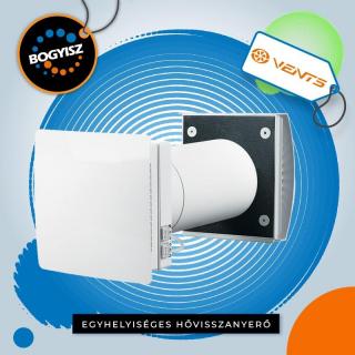 VENTS TWINFRESH COMFO RB1-85 EGYHELYISÉGES EGYCSÖVES HŐVISSZANYERŐS LÉGKEZELŐ BERENDEZÉS