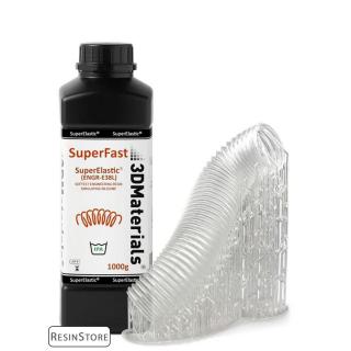 3DMaterials SuperElastic® - Clear [Elasztikus/Lágy, Átlátszó, Shore 60A] - 1 kg