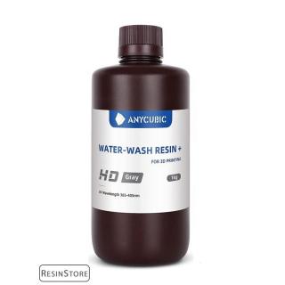 Anycubic HD Water Washable Resin - Grey [Nagyfelbontás, Szürke] - 1 kg