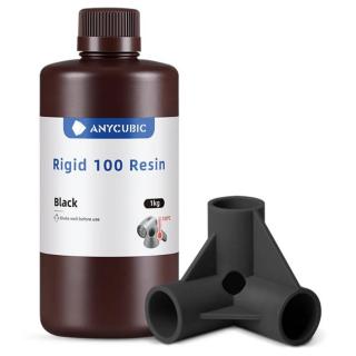 Anycubic Rigid 100 Resin - Black [Fekete, merev, hőálló] - 1 kg
