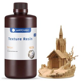 Anycubic Texture Resin - Beige [Bézs, Nagy felbontás, 14K] - 1 kg