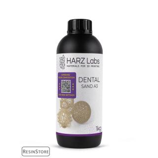 HARZ Labs Dental Sand Resin - Ideiglenes koronákhoz és hidakhoz - A3 - 1 kg