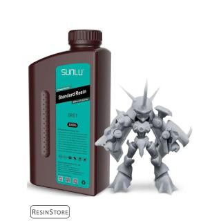 SUNLU Standard Resin - Dark Grey [Sötét Szürke] - 1 kg