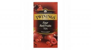 Fekete tea TWININGS piros gyümölcsös 25 filter/doboz